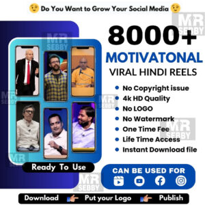 8000+ Viral Hindi Motivational Reels