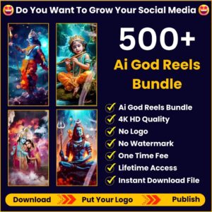 🙏 500+ AI God Reels Bundle – Divine Content That Goes Viral!