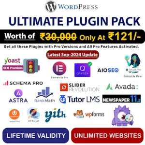 🔥 Ultimate WordPress Plugin Pack – Get Pro Plugins