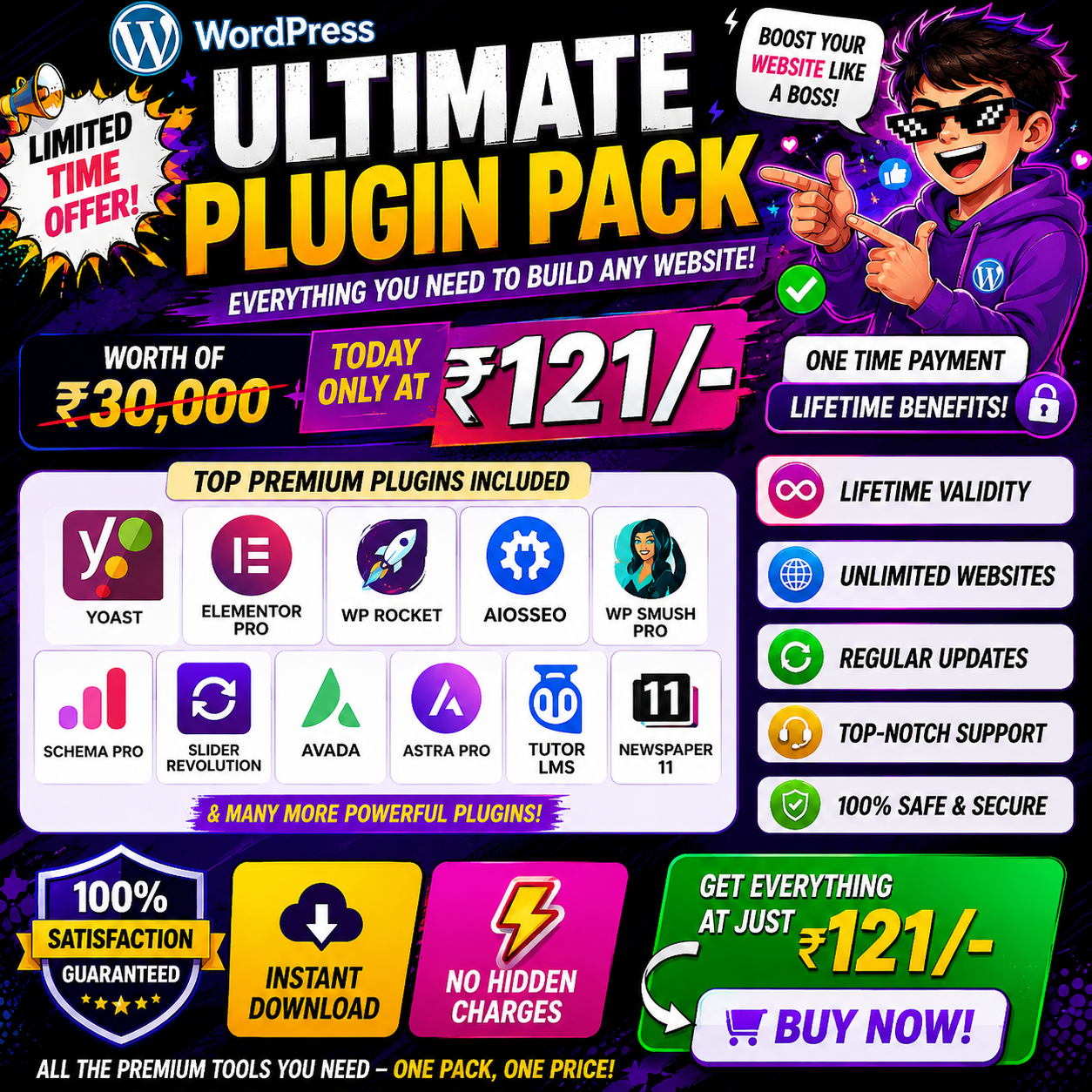 π Ultimate WordPress Plugin Pack π₯