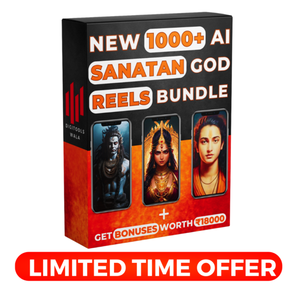 🕉️ 1000+ AI Sanatan God Reels Bundle