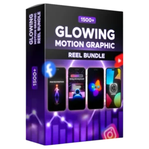 Glowing Motion Graphic Reel Bundle - 1500+ Assets