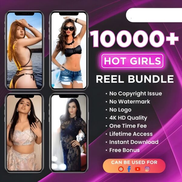 🔥 10000+ Hot Girls Reel Bundle | 4K HD | No Watermark - Image 2