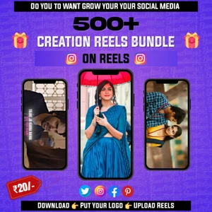 🎁 Boost Your Instagram Reels with 500+ Creation Reels Bundle! ✨
