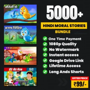 🌟 Inspire with Wisdom: 5000+ Hindi Moral Stories Bundle! 🇮🇳