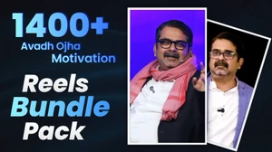 🔥 Ignite Your Audience with 1400+ Avadh Ojha Motivation Reels Bundle Pack! 🇮🇳