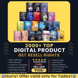 🚀 2000+ Top Digital Products with Resell Rights! 🚀