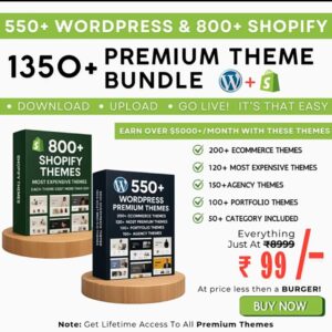 🚀 Launch Your Online Empire with the 1350+ Premium Theme Bundle for WordPress & Shopify! 💻🛍️