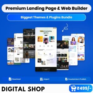 8000+ Website & Landing Page Templates Bundle – Build in Minutes
