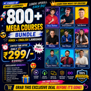 🎓 800+ Mega Courses Bundle 🚀