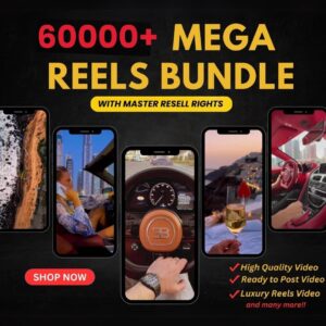 🔥 60000+ Mega Reels Bundle with Master Resell Rights! 🔥