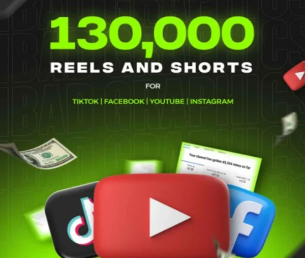 🚀 Explode Your Social Media with 130,000+ Mega Reels and Shorts Bundle! 🔥
